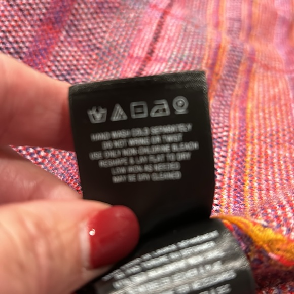 Anthropologie Moth Williston Plaid Long Cardigan Size Large - Picture 8 of 10